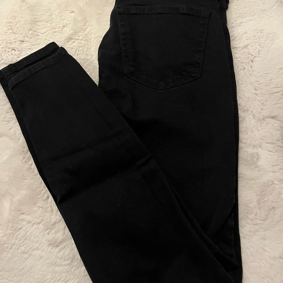 TOPSHOP Jamie Jeans in Black - Picture 3 of 4